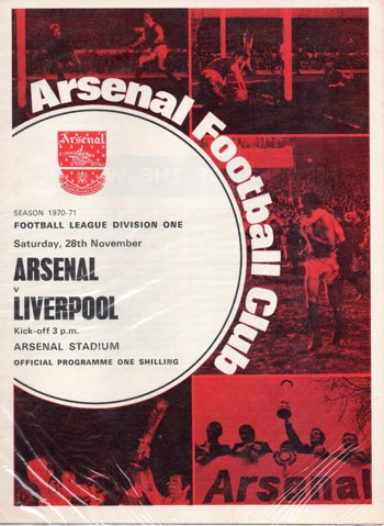 Match programme